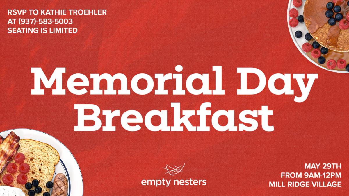 Featured image for “Memorial Day Breakfast”